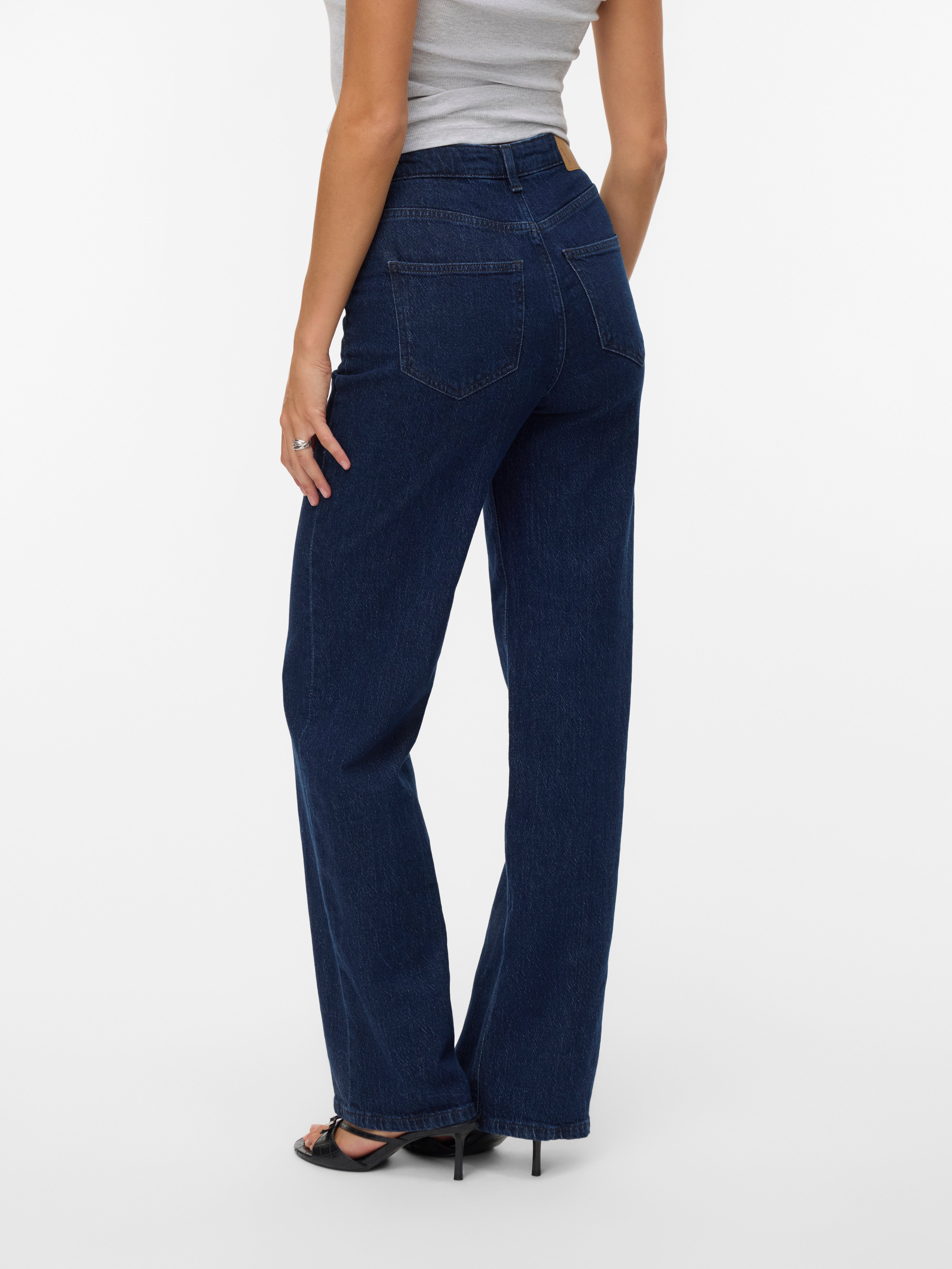 VMTESSA High rise Wide leg fit Jeans