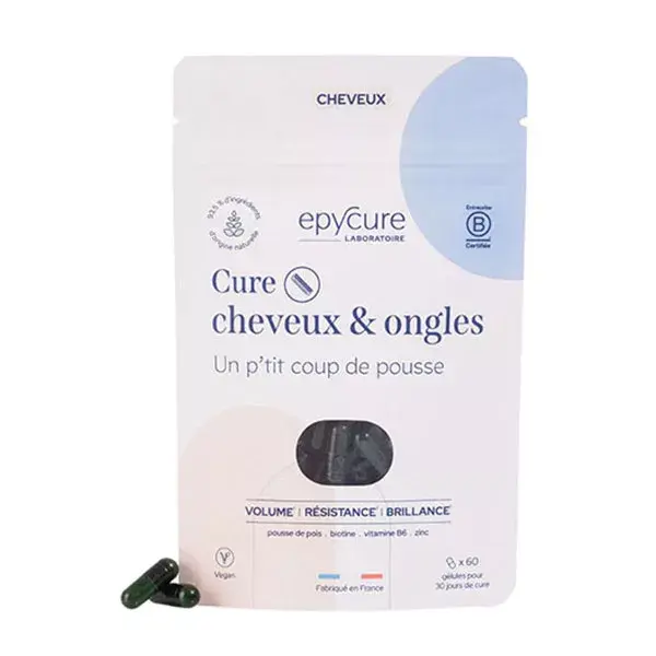 Epycure Tratamento Estimulador de Crescimento Capilar e de Unhas - 60 cápsulas