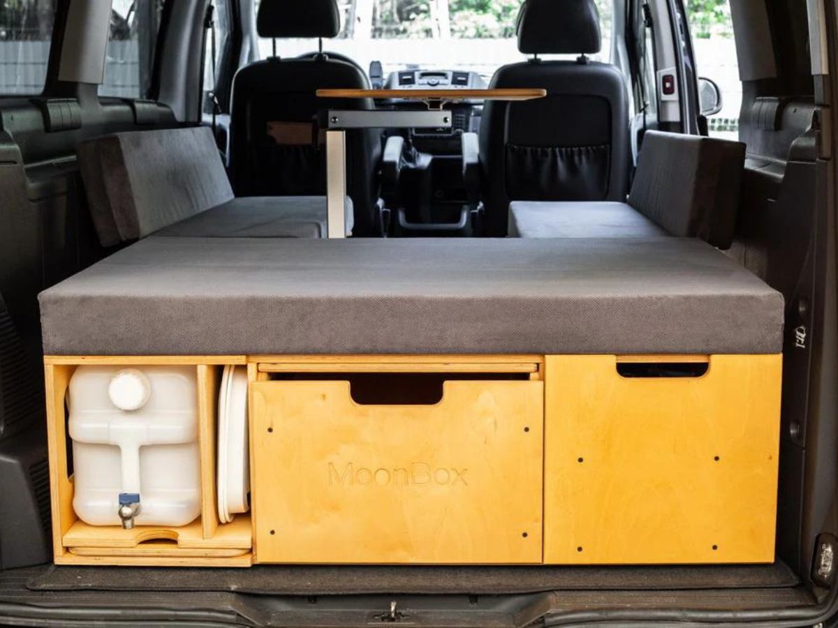 Moonbox 124 cm Modify Nature Bus campingbox met tafel
