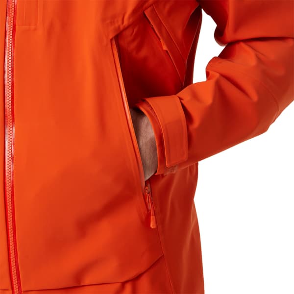 Veste de ski HELLY HANSEN VERGLAS BC JACKET PATROL ORANGE