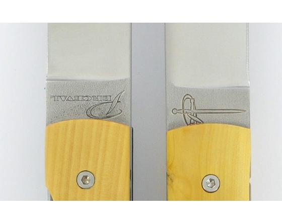 Le Français Buis Couteau de Poche par Perceval