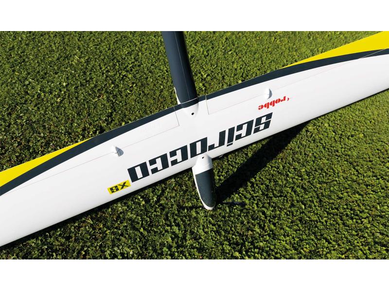 robbe Motorsegler Scirocco XS 3.25 m, GFK, ARF Voll-GfK hochleistungs Elektrosegler mit 4-Klappenflügel