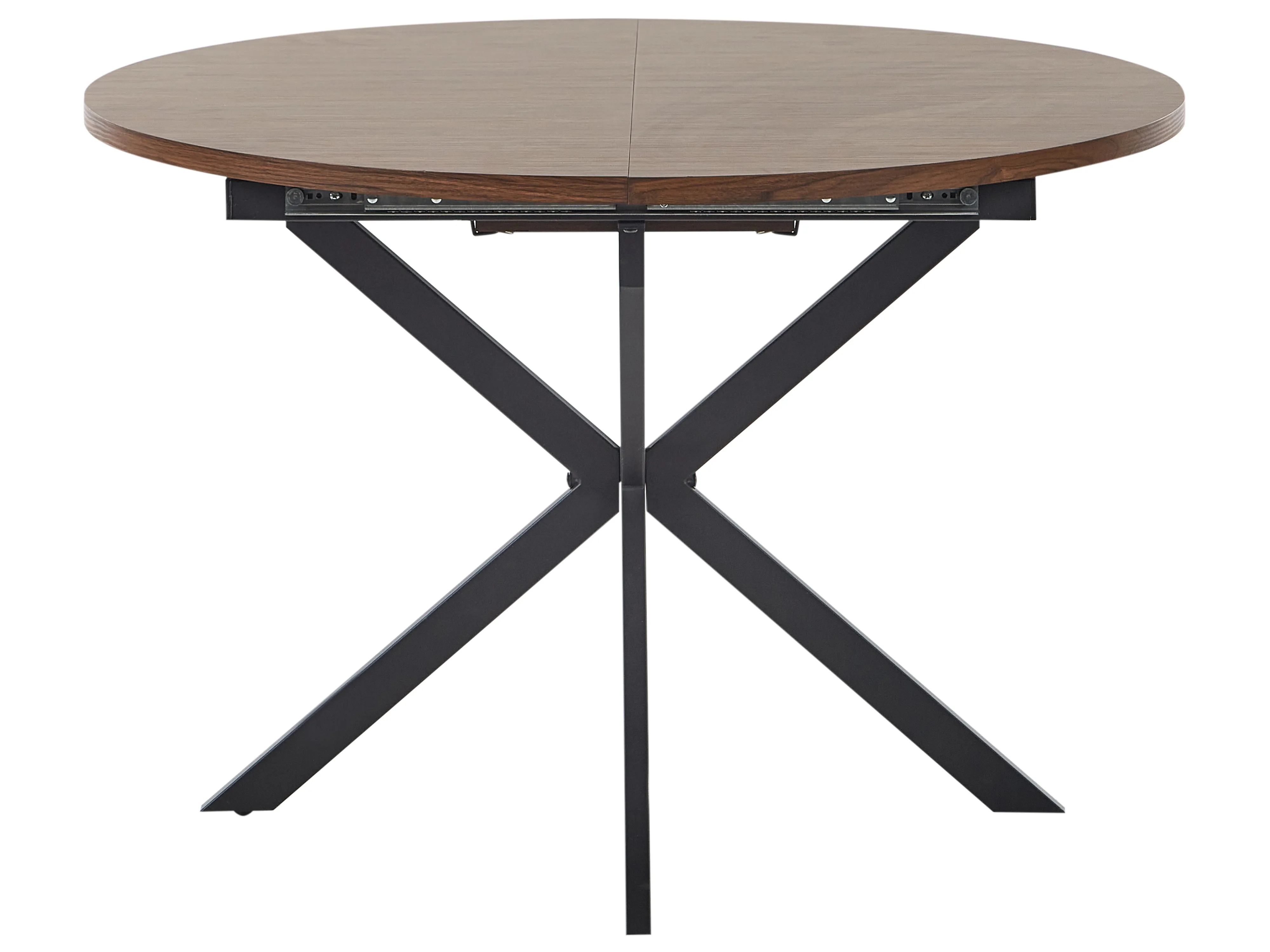 Eettafel uitschuifbaar FRIONA Donkerbruin 110 cm 110/140 cm