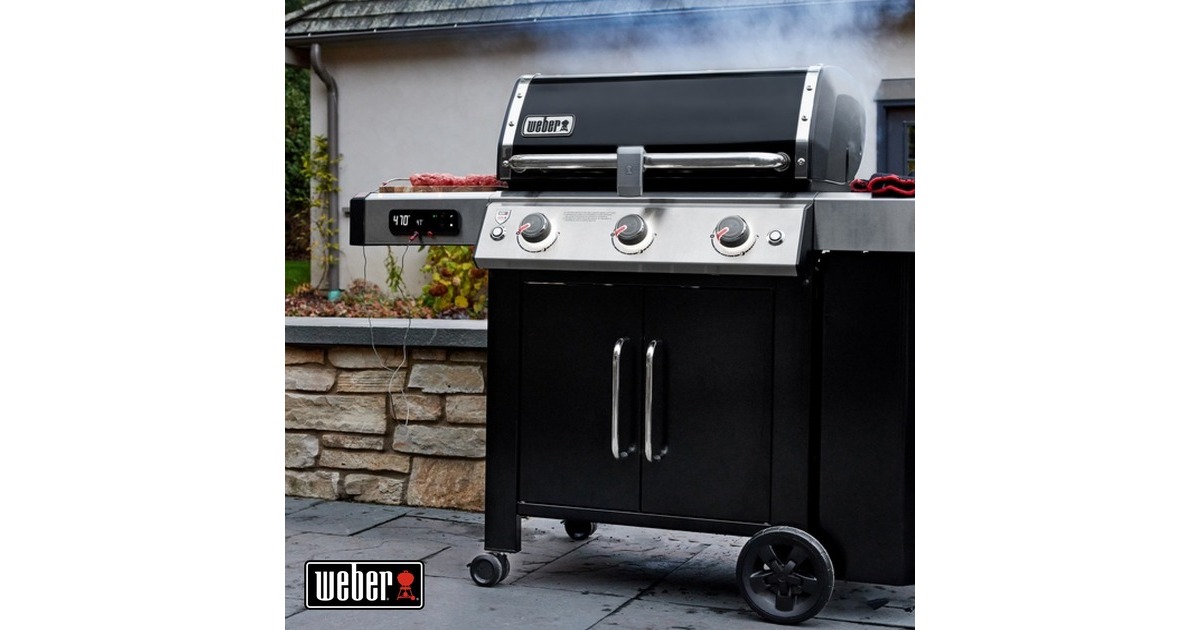 WeberGenesis II EX-315 GBS Smart gasbarbecue  (Zwart)