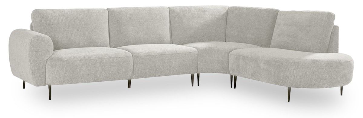 Hoekbank Naturel Elite GA-80.156 Milano B300 x D232 x H72 cm