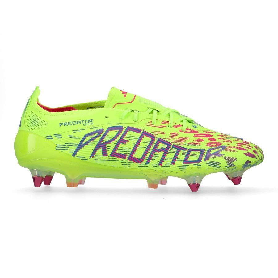 adidas Predator Elite SG Mystic Victory - Lucid Lemon/Lucid Pink/Blue Fusion
