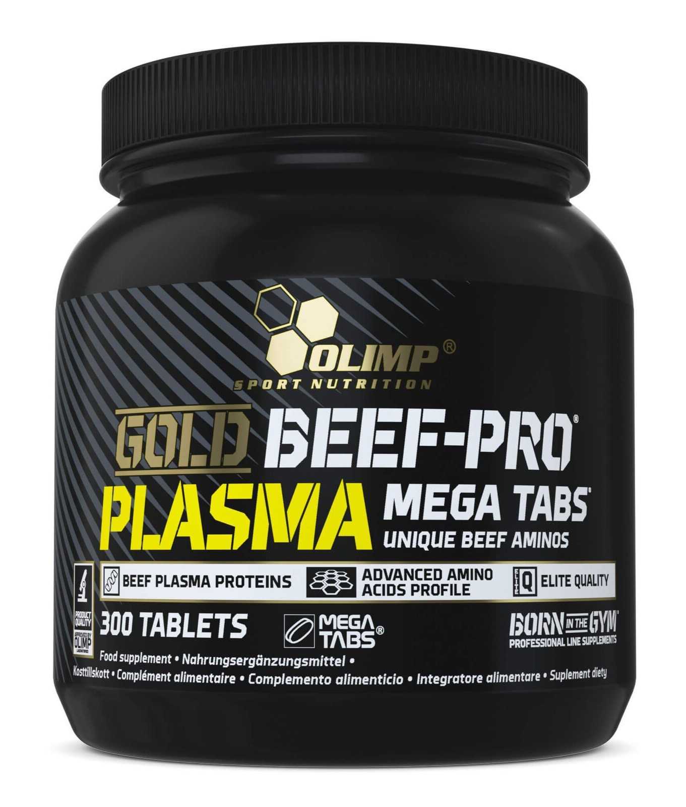 Olimp Gold Beef-Pro Plasma Mega Tabs 300 comprimidos
