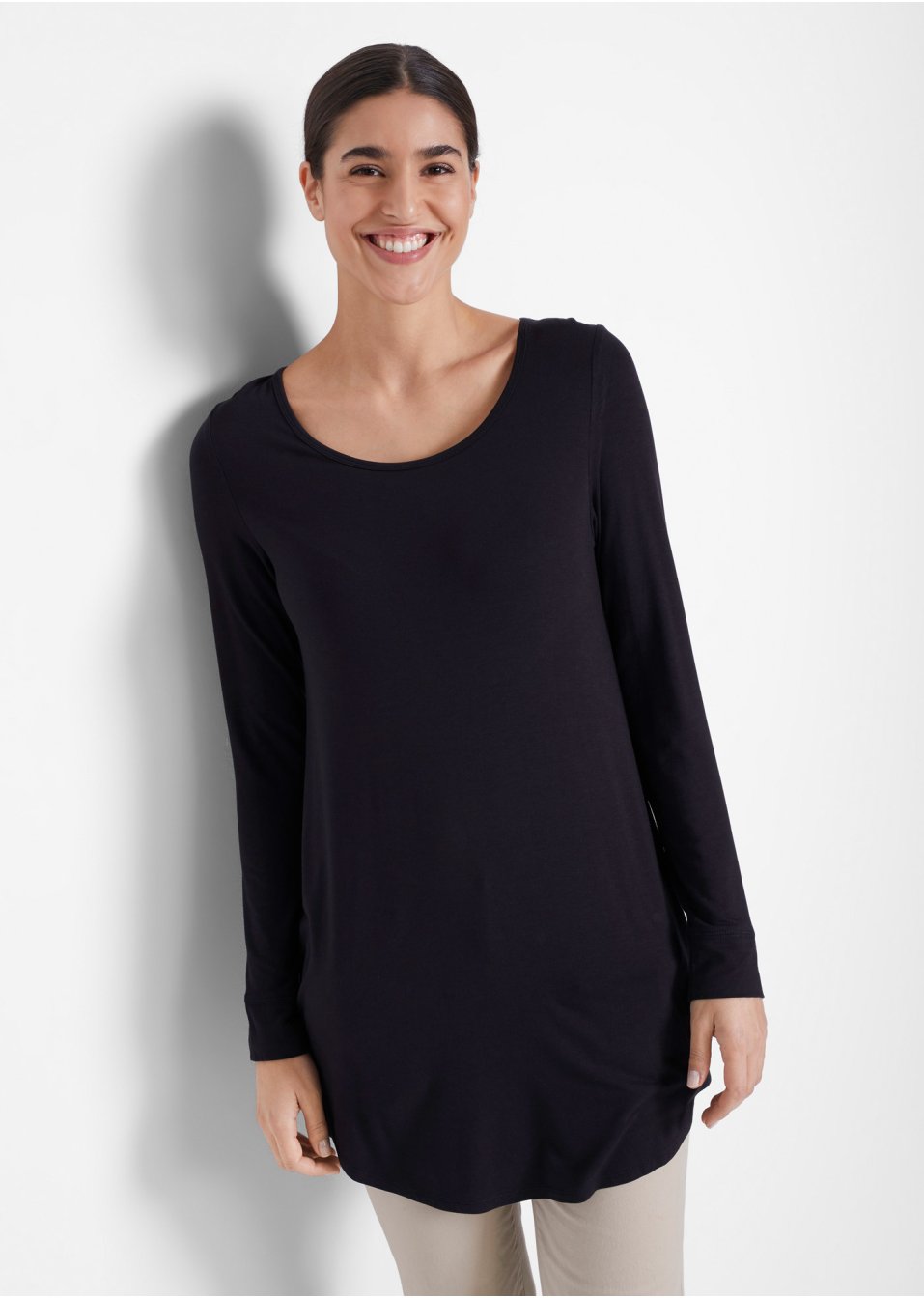 T-shirt long à manches longues