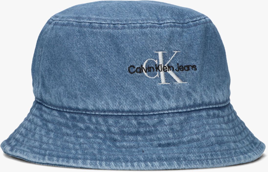 CALVIN KLEIN blauwe calvin klein pet denim bucket hat