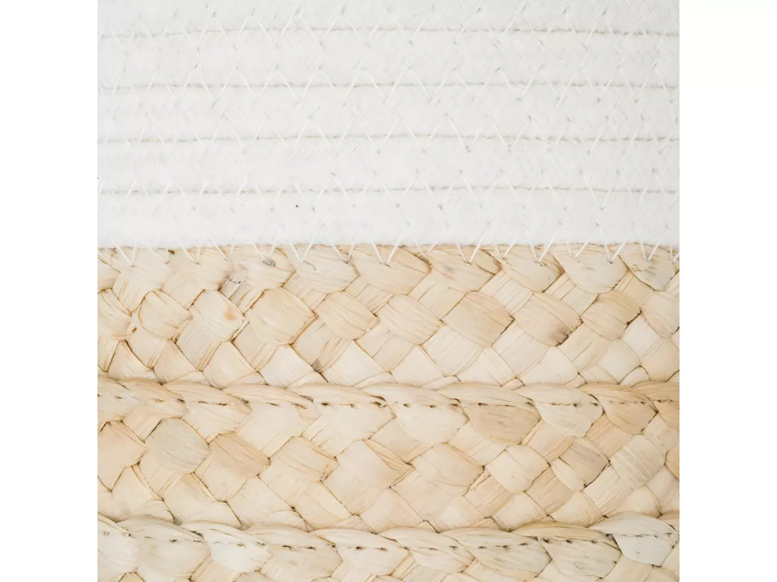 Set de 4 Paniers de rangement en Coton