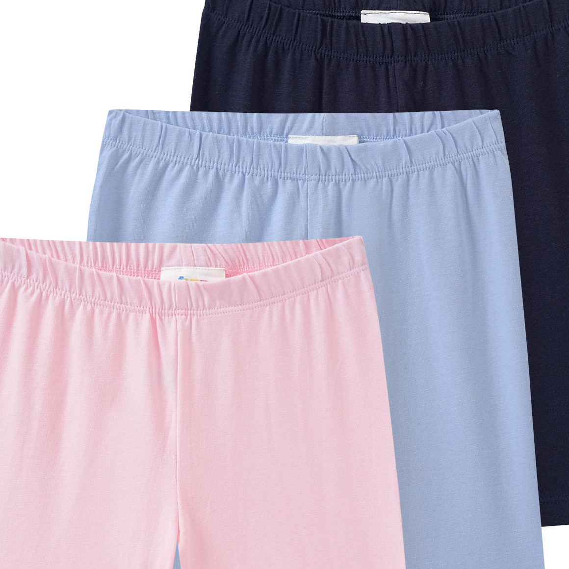 Famy 3 Baby Radler im Basic-Look hellblau / dunkelblau / hellrosa