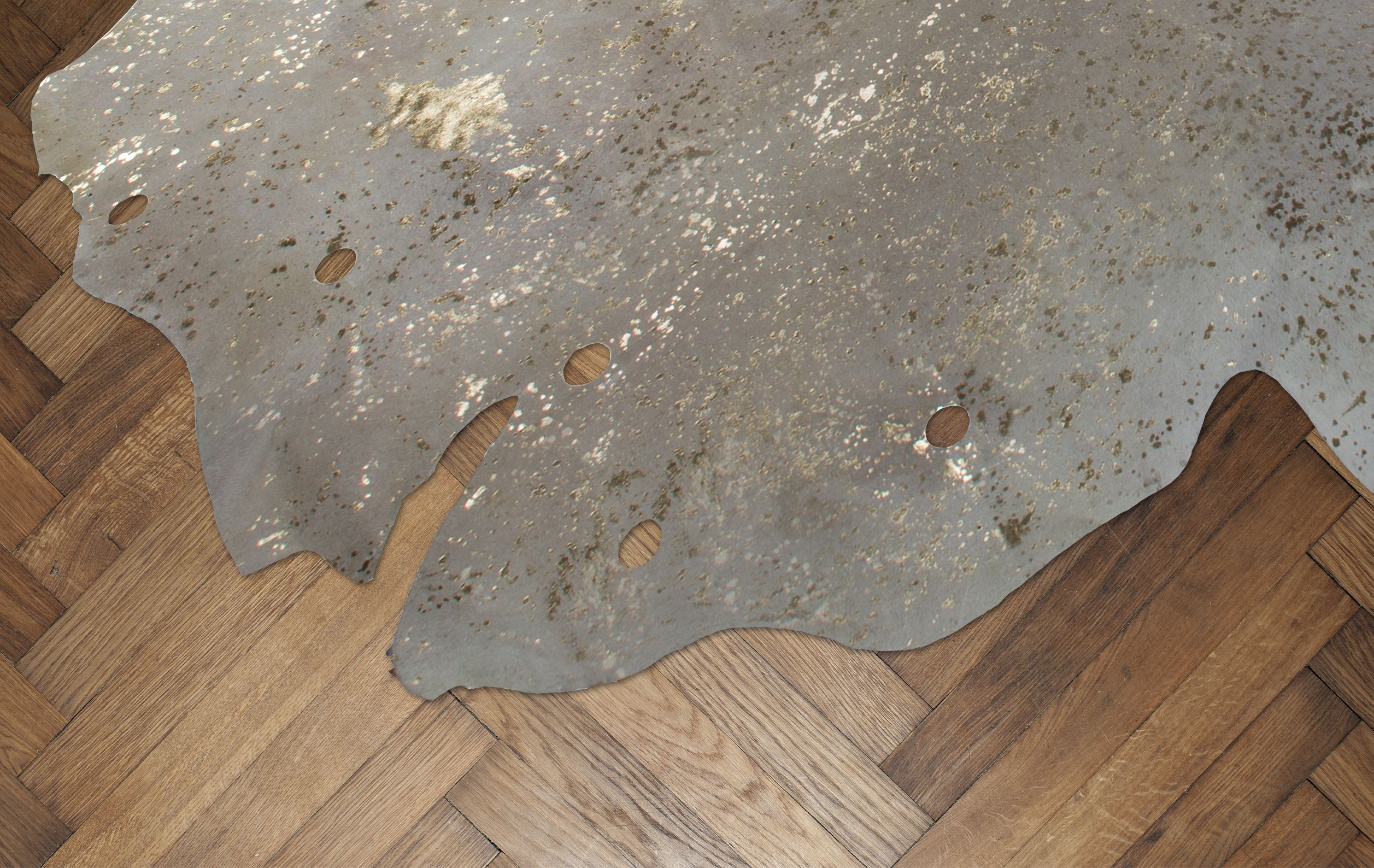 Vloerkleed 110 Ivoor Goud Glam
