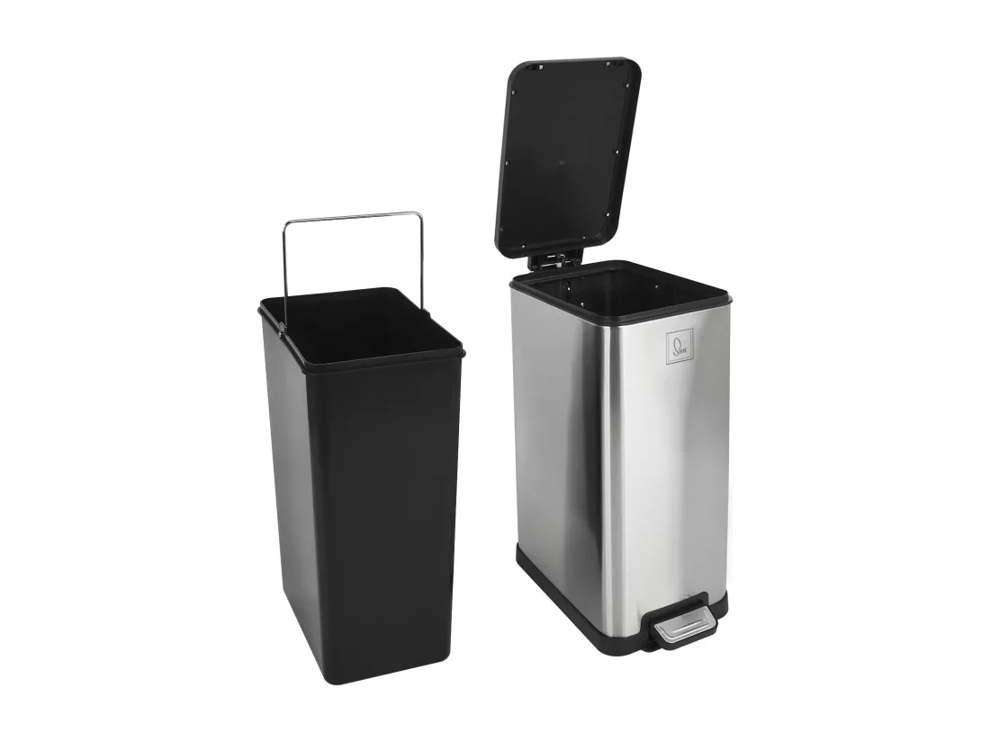 Poubelle à pédale 15l incl. seau intérieur