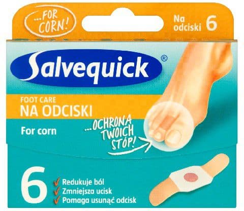 SORAYA SALVEQ STOPS S`QUICK Corn plasters x6&