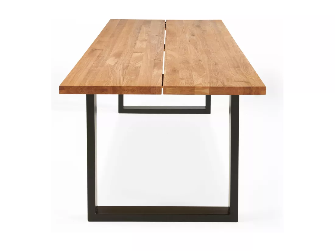 Table à manger en bois 160 x 95 x 75 cm