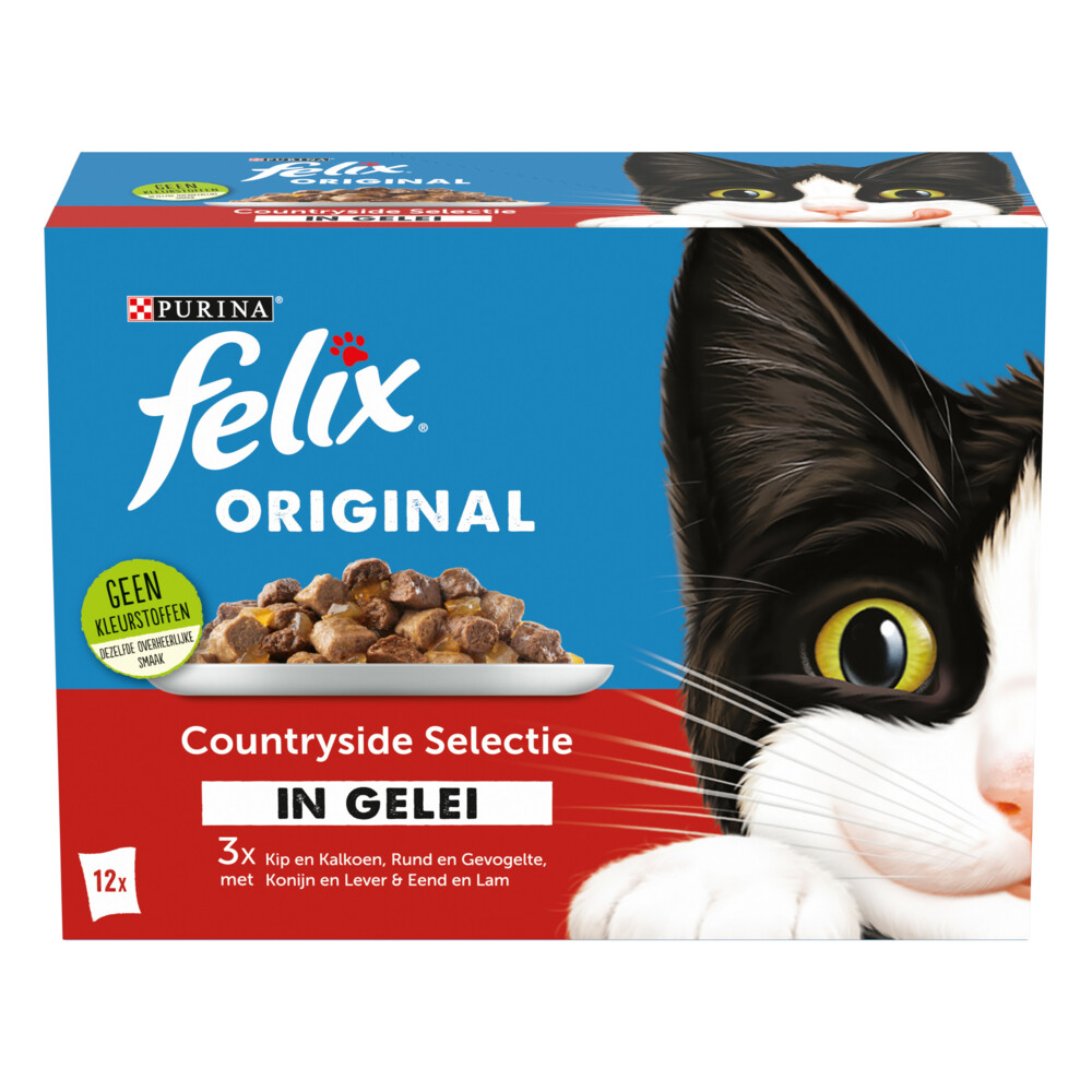 Felix Original Countryside Selectie in Gelei12 x 85 gr