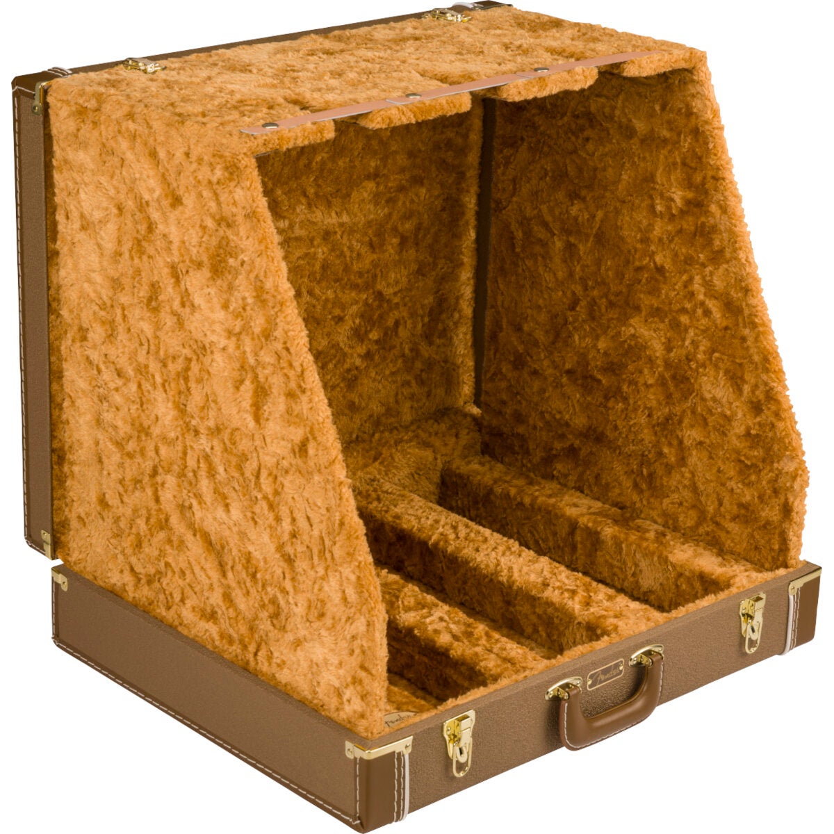 Fender Classic Series Case Stand 3 Brown statief voor drie gitaren / basgitaren