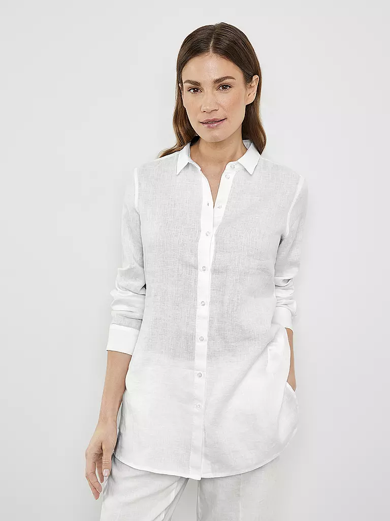 GERRY WEBER Bluse  weiss