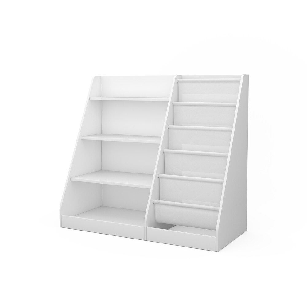 Vicco Kinderregal Conny Weiß 90 x 80,5 cm mit großen Ablagen