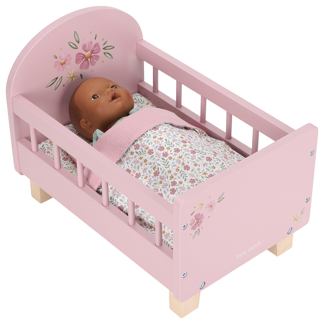 little dutch poppenbed - roze