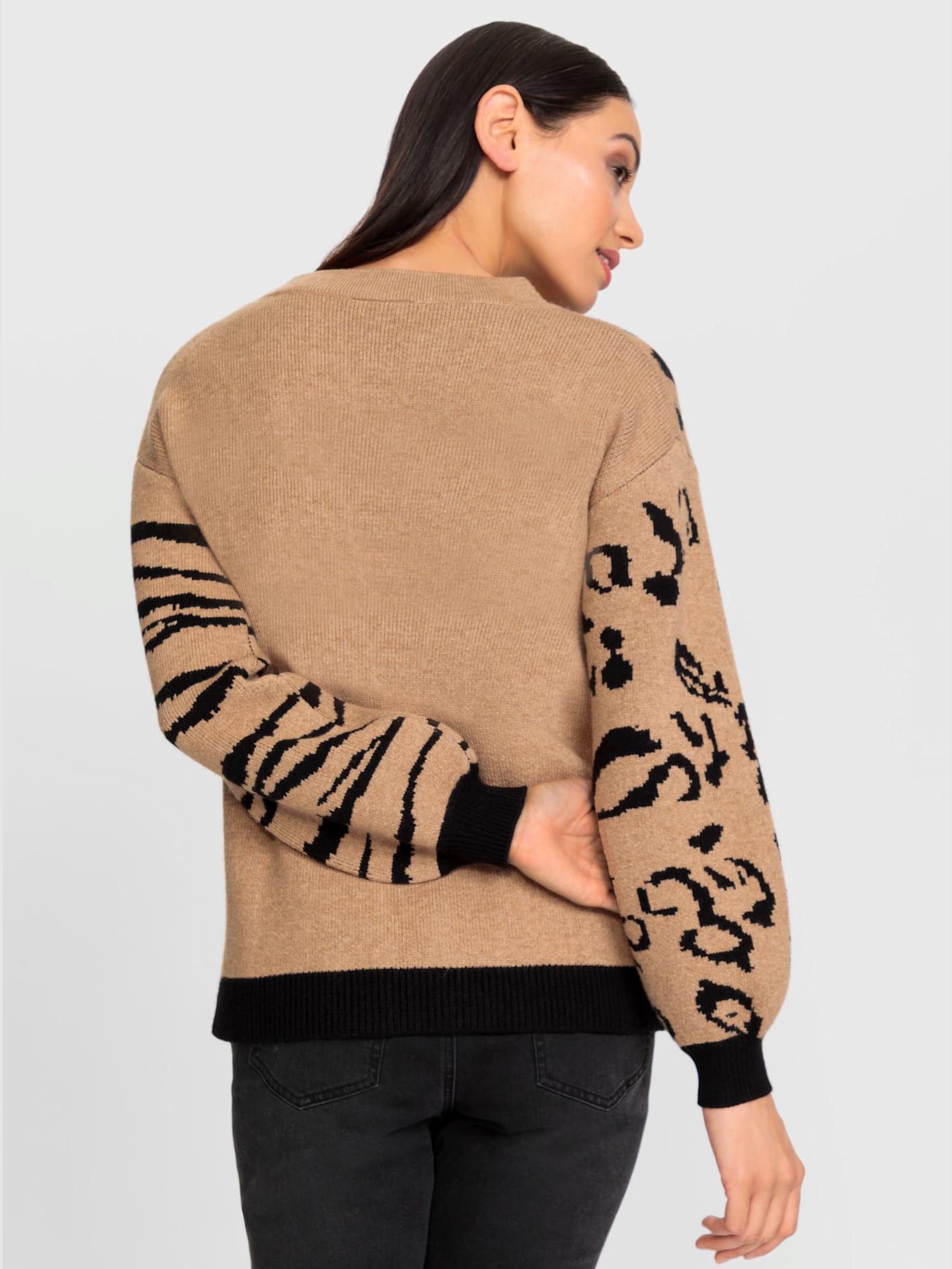 Pull superbe motif jacquard