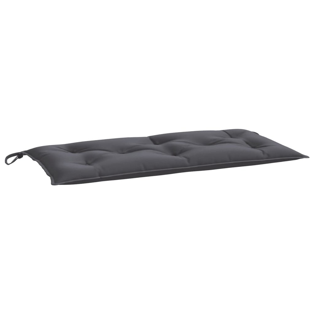 Coussins de banc de jardin 2 pcs anthracite tissu oxford