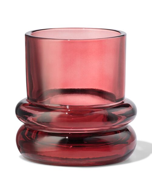 chandelier verre bordeaux