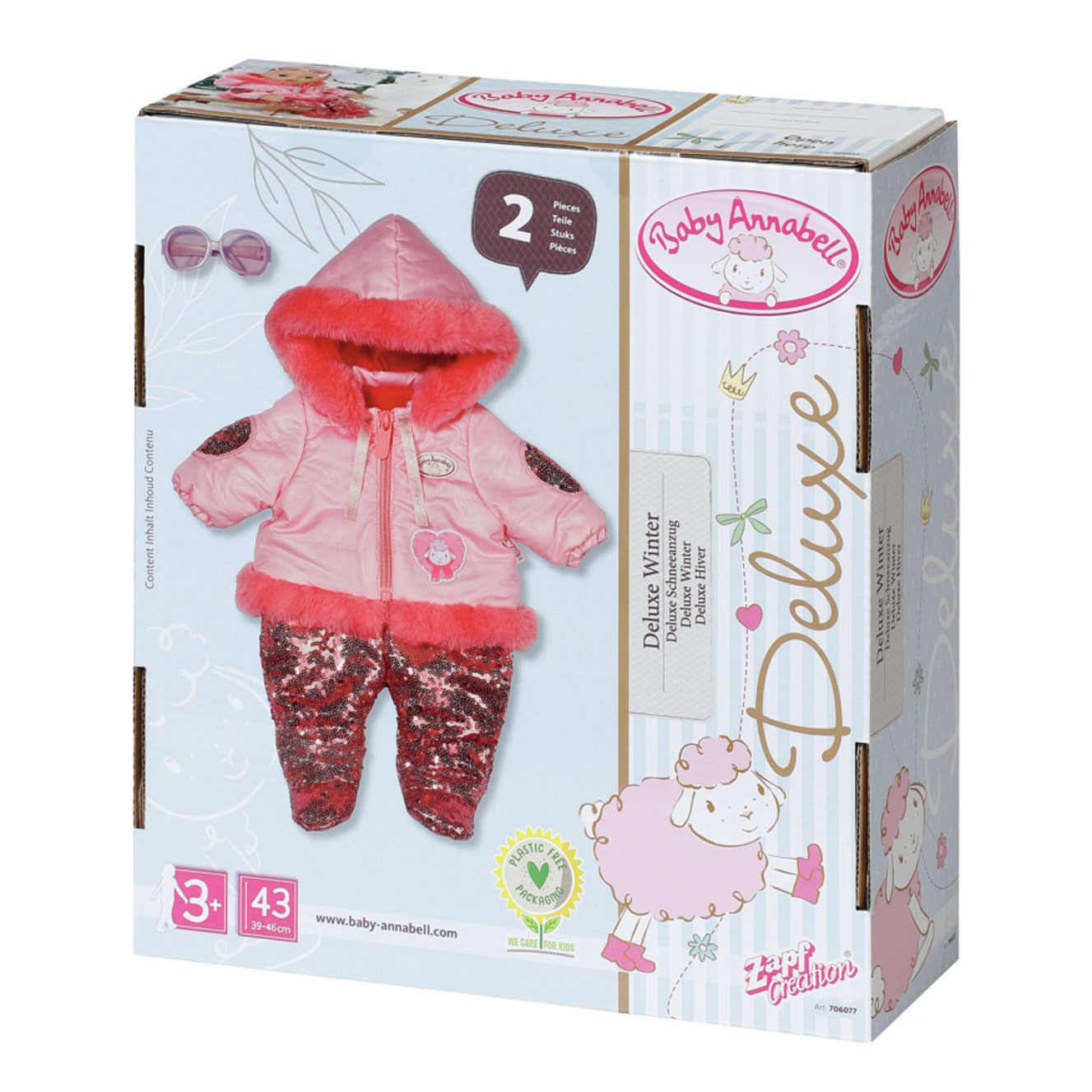 Baby Annabell Deluxe Winter, 43cm