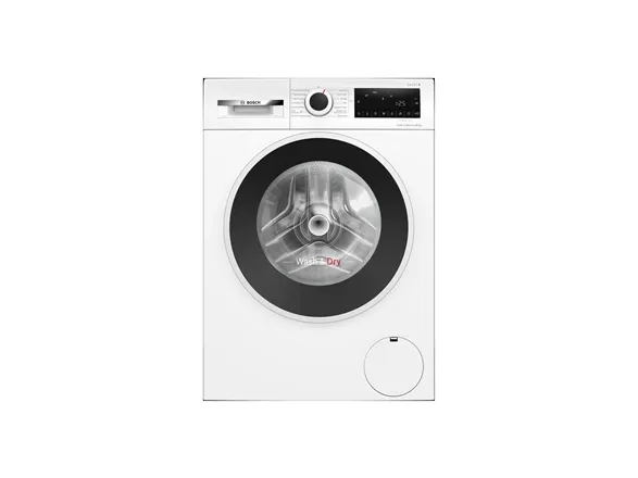 Bosch Serie | 6 WNG2540LSN - Vaske-/ tørremaskine - Niche - bredde: 60 cm - højde: 85 cm - frontbetjening - 65 liter - 10.5 kg - 1400 rpm - hvid