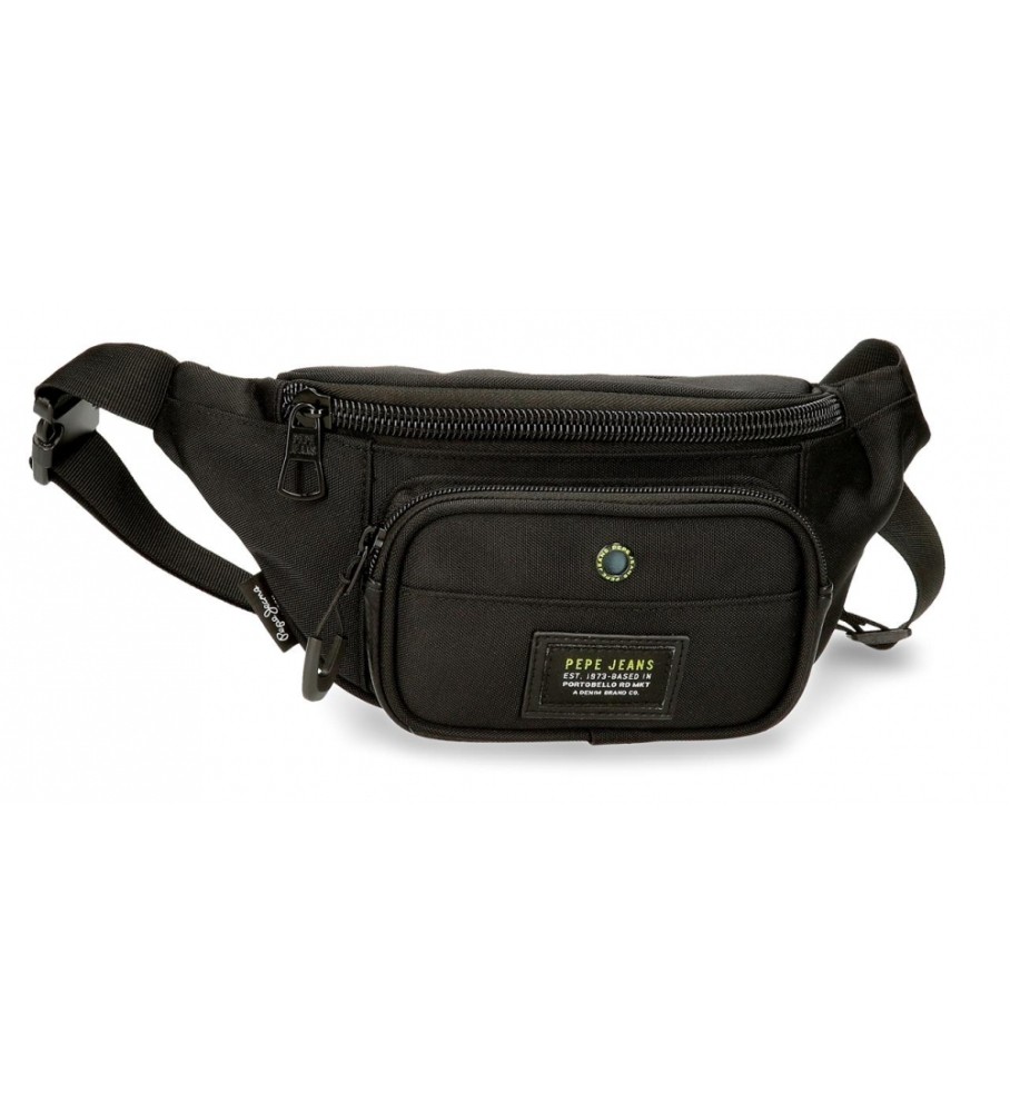 pochete preta Leighton da Pepe Jeans