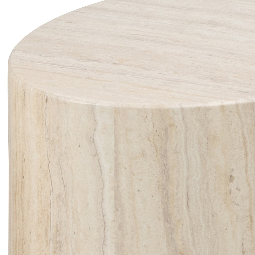 Mice sofabordsett Ovalt sofabord i travertine. Sett av 2.