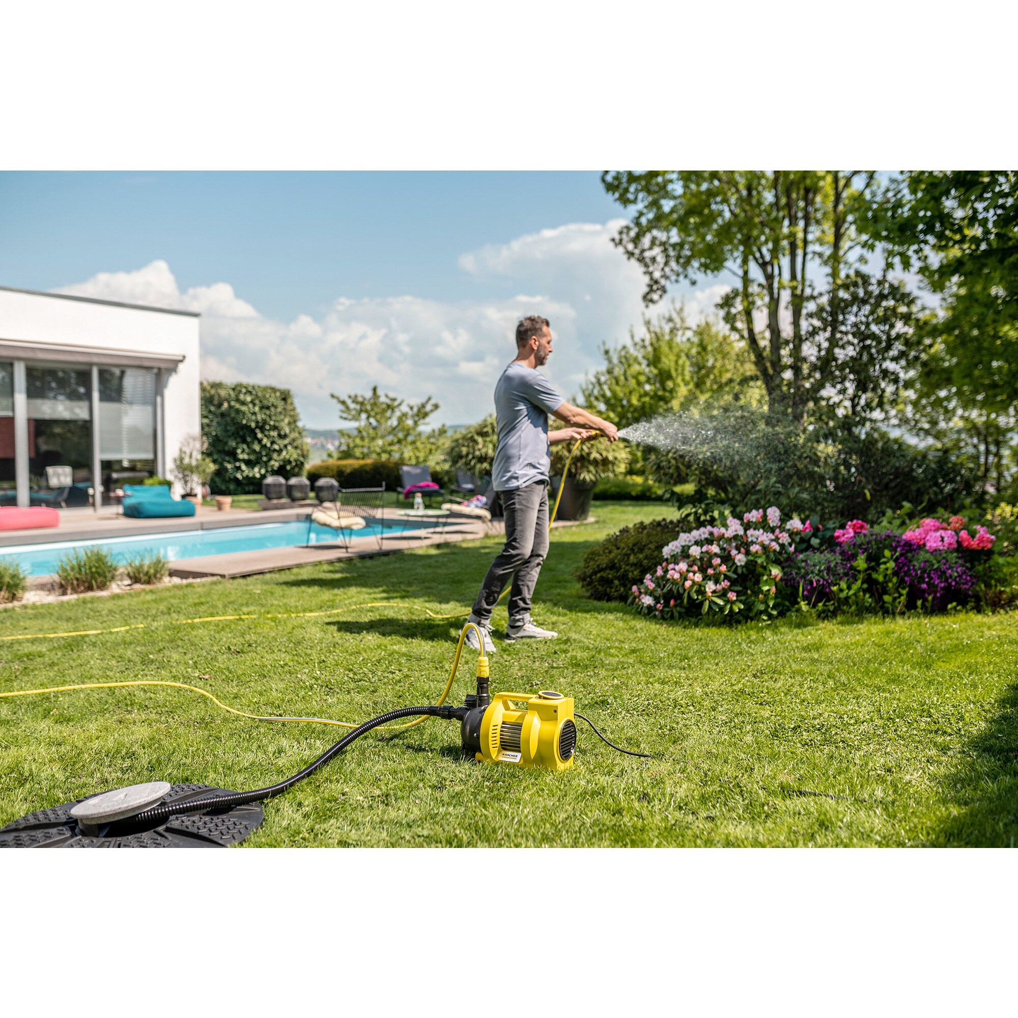 Kärcher Pumpe Gartenpumpe BP 4.500 Garden