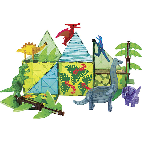 MAGNA-TILES dino XL magnetisk byggesæt 50 dele