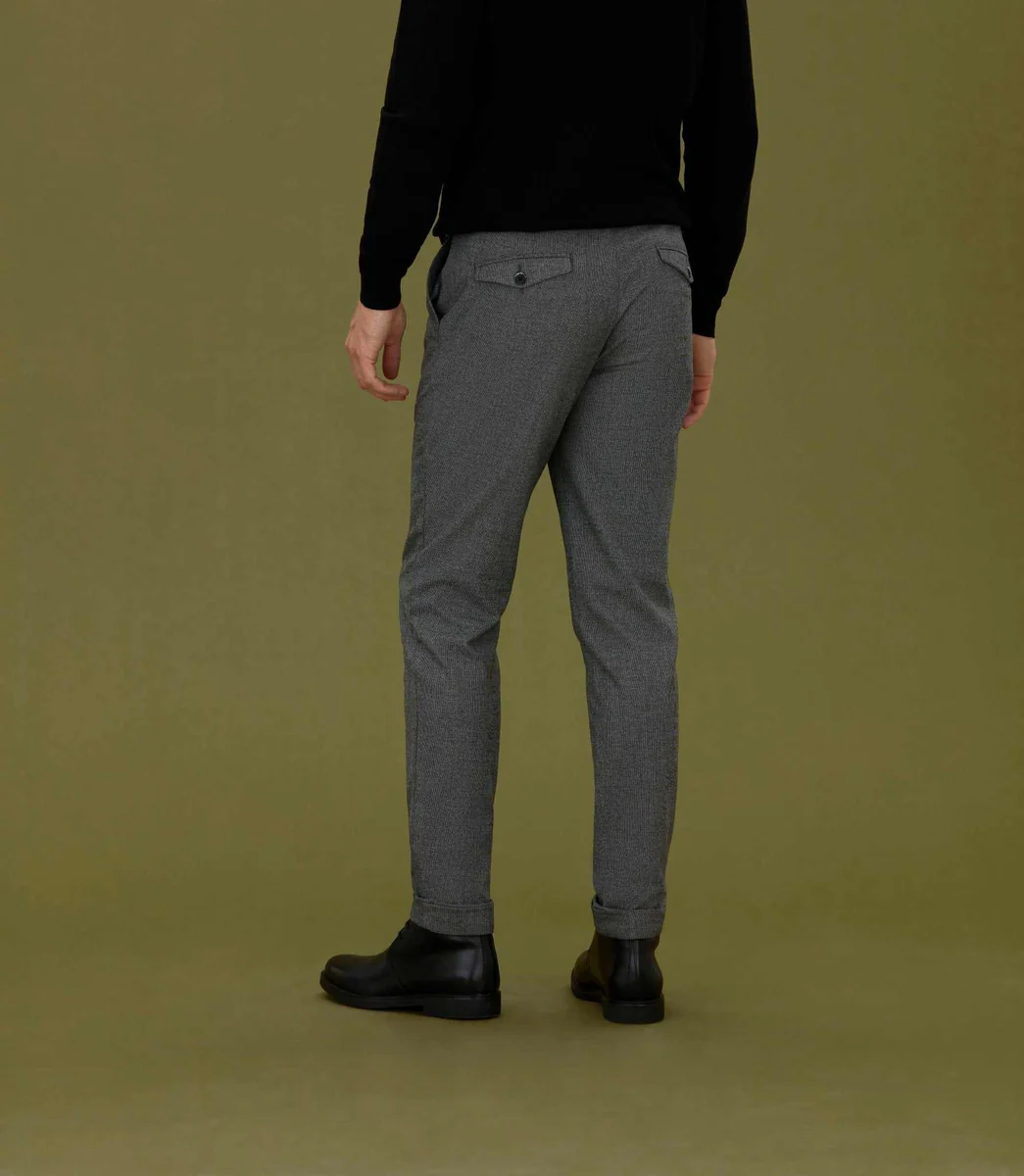 Pantalon chino sport gris 