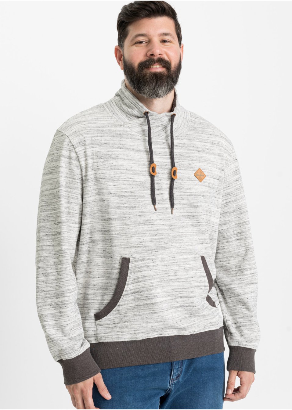 Sweat-shirt avec col montant