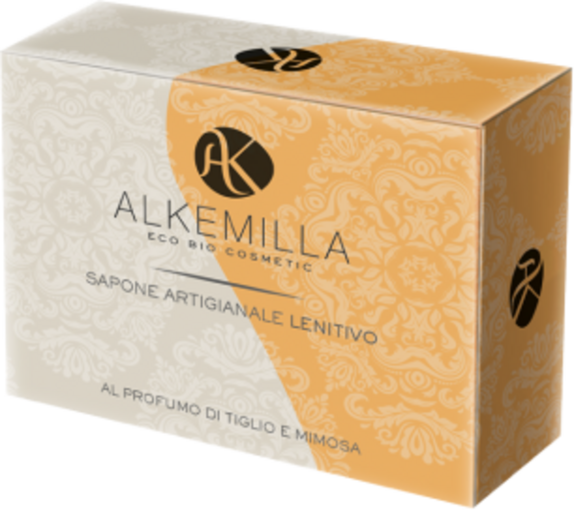 Alkemilla Eco Bio Cosmetic  Linde & Mimose Seife, 100 g