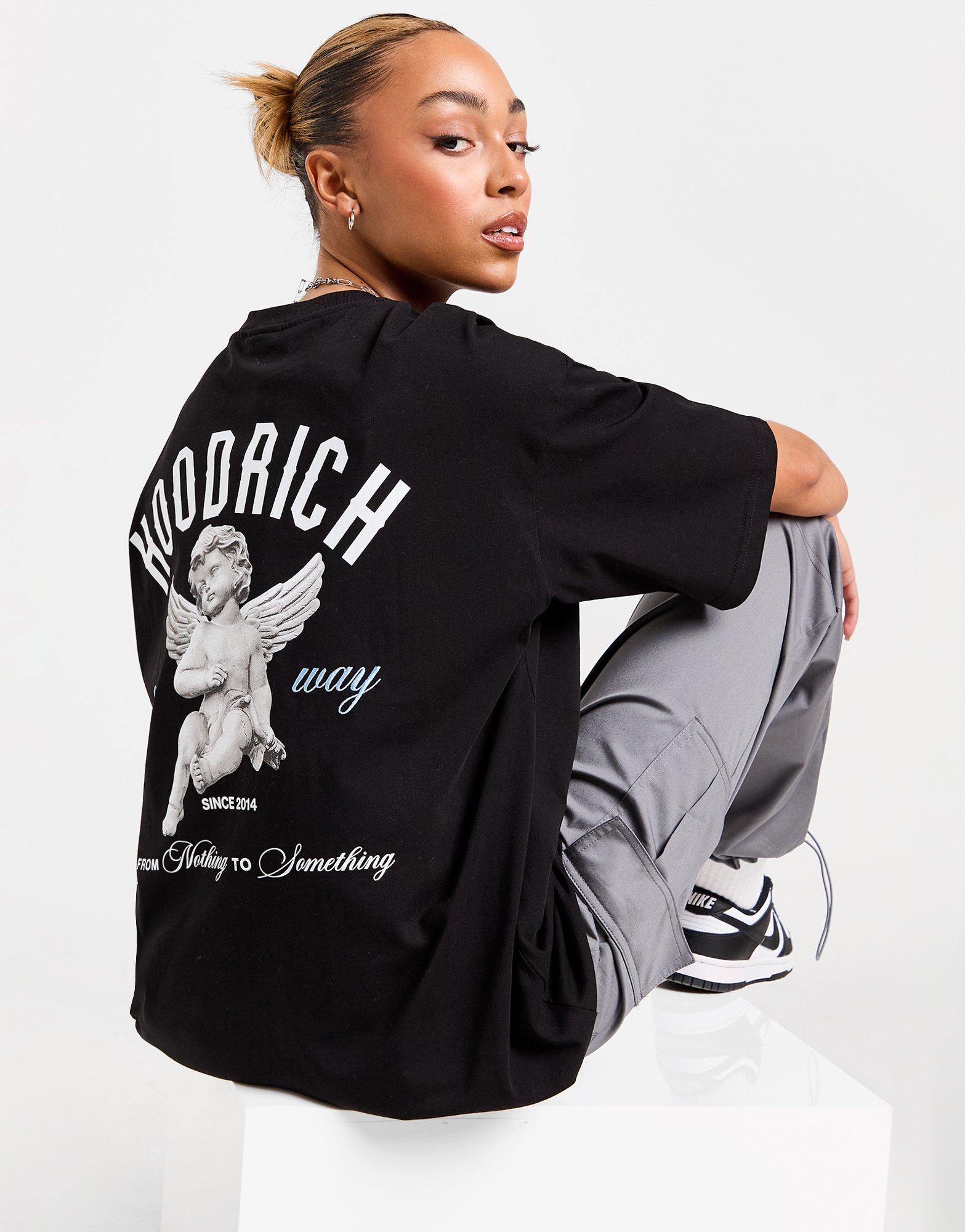 Hoodrich T-shirt Glow Boyfriend Femme