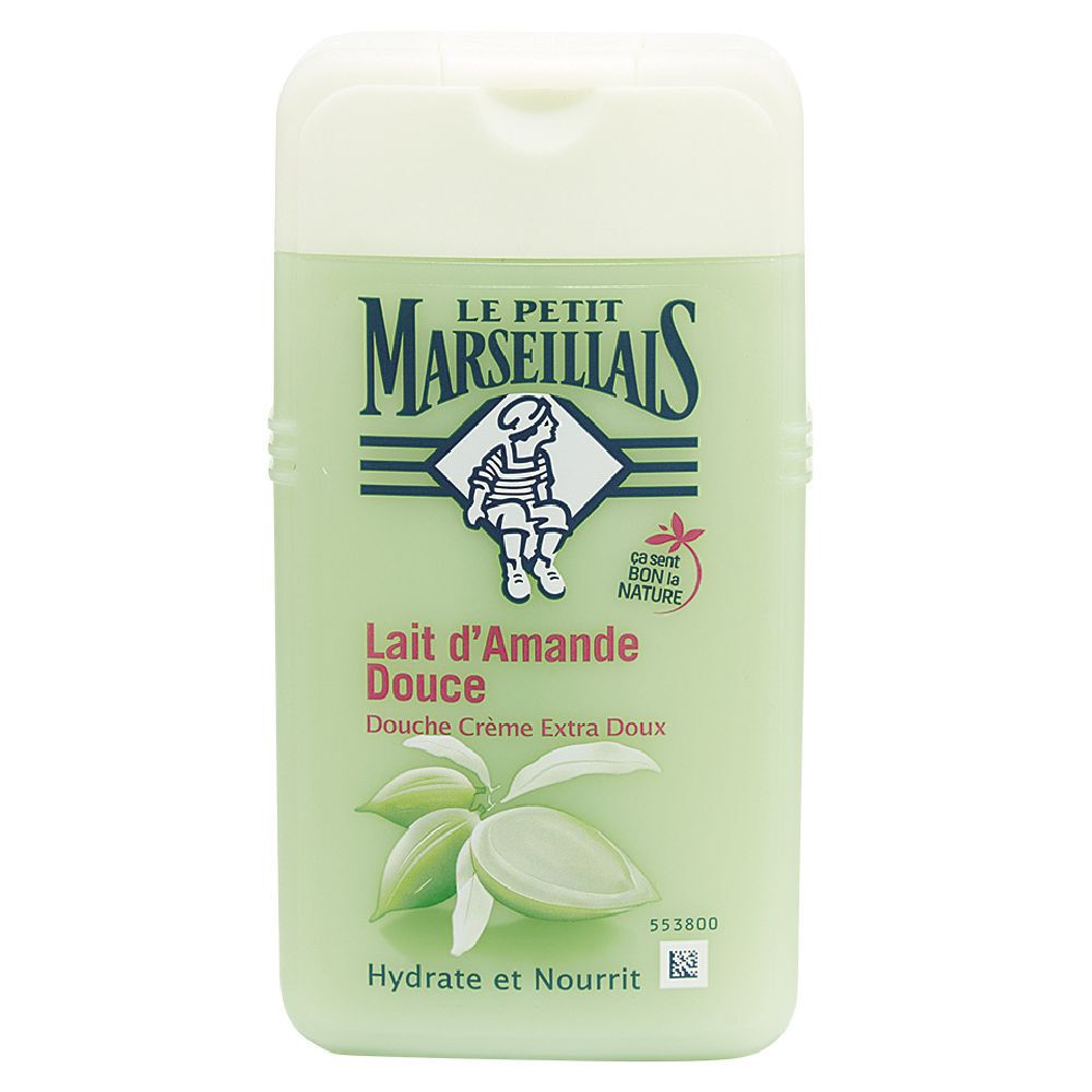 Gel douche Le Petit Marseillais lait d'amande douce 250 ml