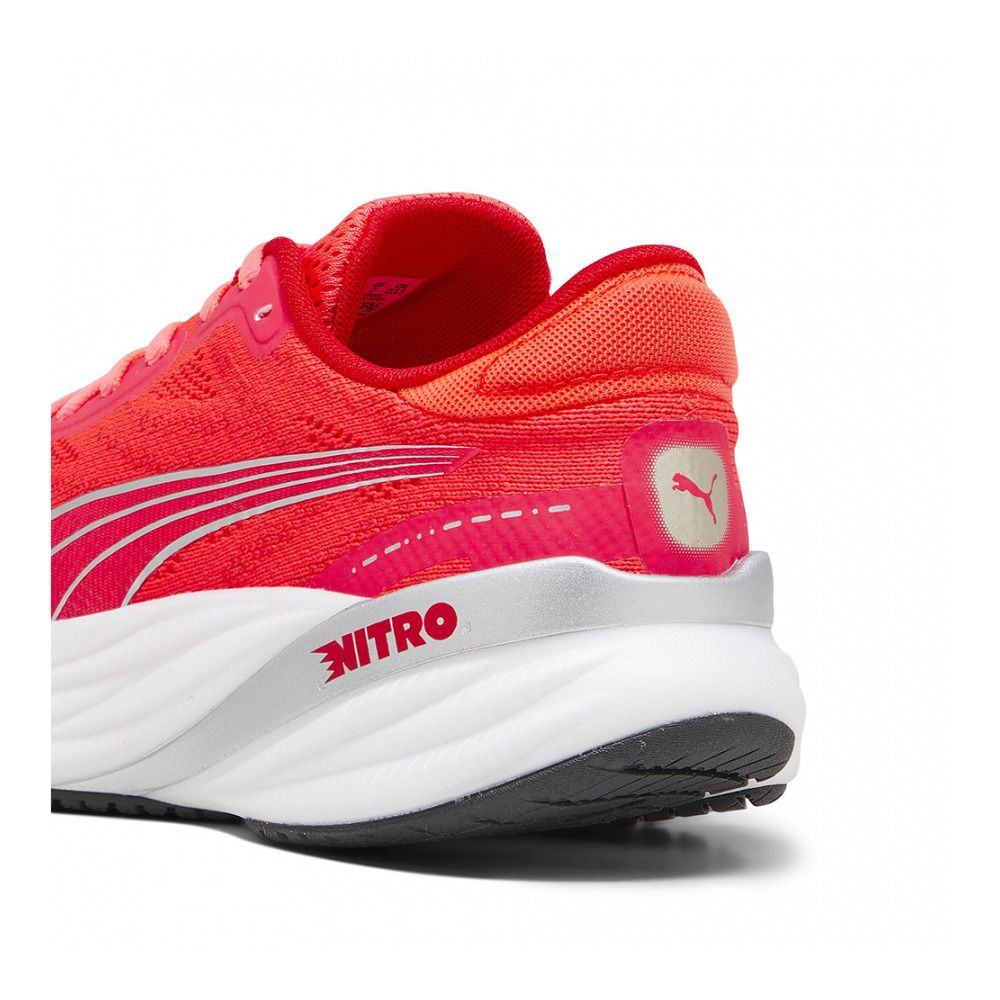 Puma MAGNIFY NITRO 2 - Chaussures running Femme fire orchid/for all time red