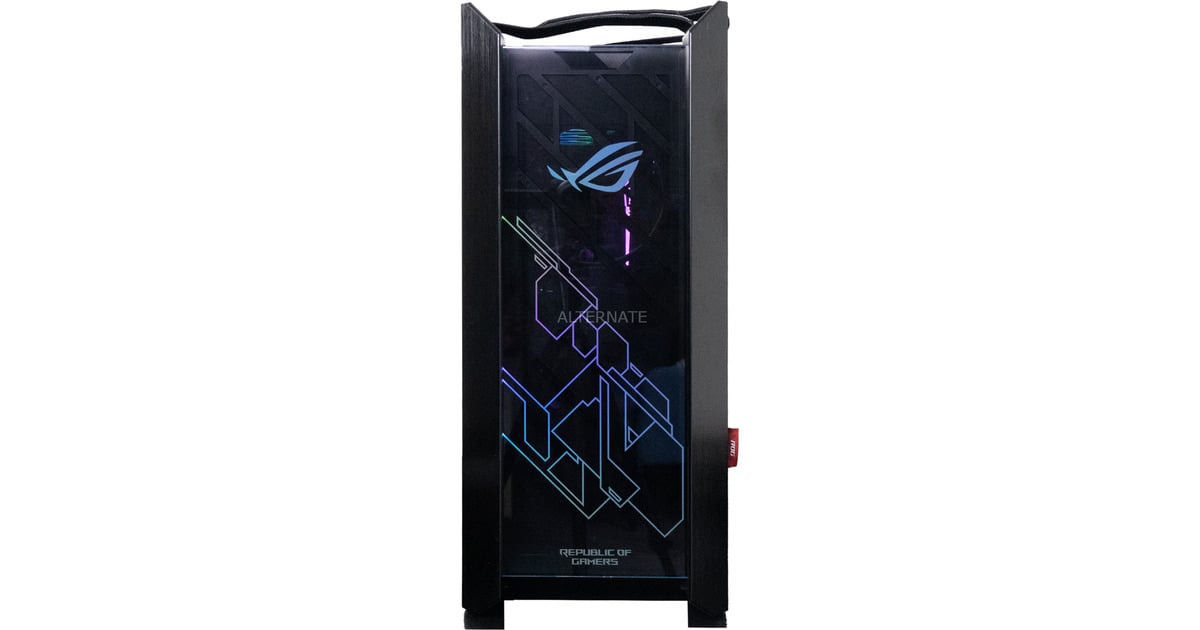 ALTERNATERyzen 9 - RTX 5090 Gaming pc Powered by ASUS  (Zwart | R9 9950X3D | RTX 5090 | 64 GB | 2 TB SSD + 2 TB SSD)