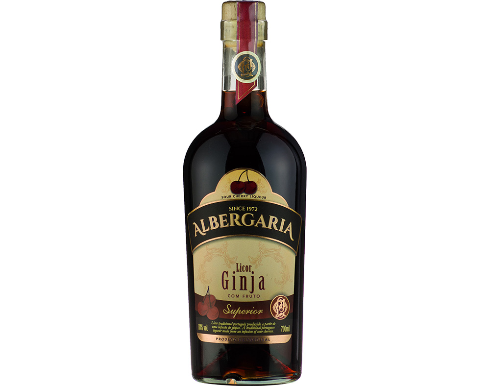 LICOR DE GINJA ALBERGARIA SUPERIOR COM FRUTO 0.70L
