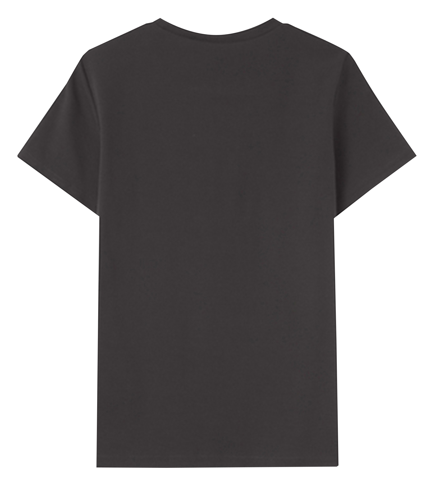 NICOLETTE - Tee-shirt col rond en coton mélangé | Argent