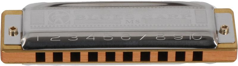 Hohner Bluesharp Mondharmonica C - Topkwaliteit - Echt hout