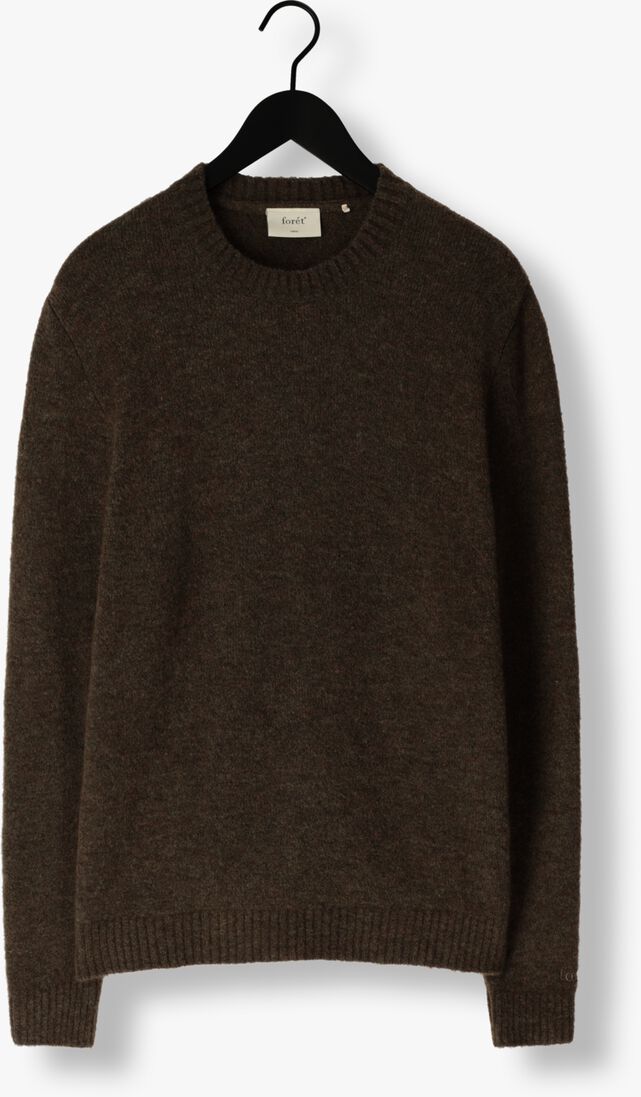 donkergroene forét trui alpine knit