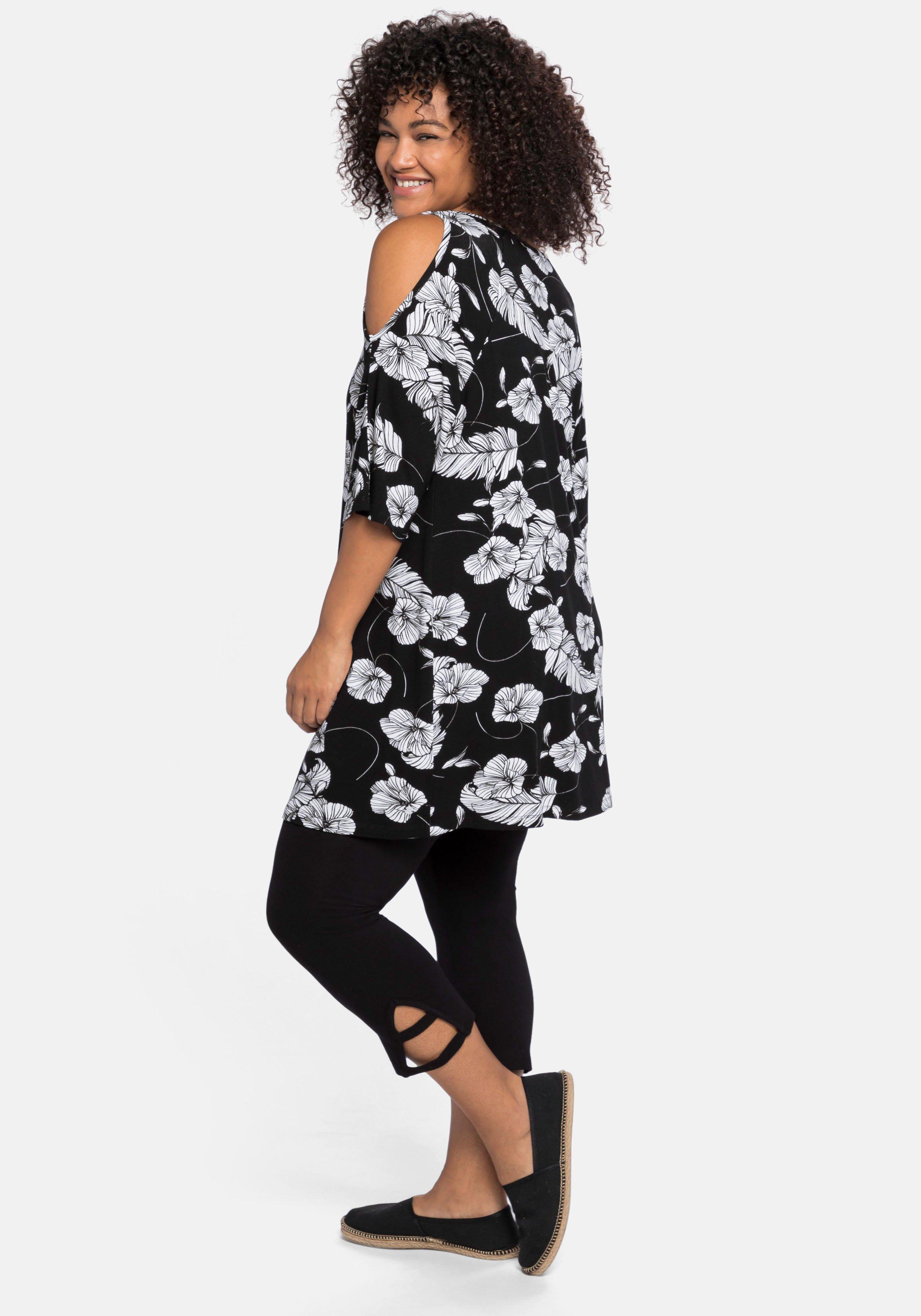 Set aus Longshirt und Caprileggings