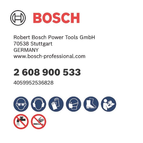 Bosch 2608900533 X-LOCK diamantschijf multi material125x22.23mm