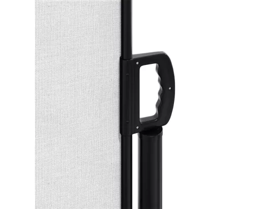 Auvent latéral rétractable blanc 120x500 cm