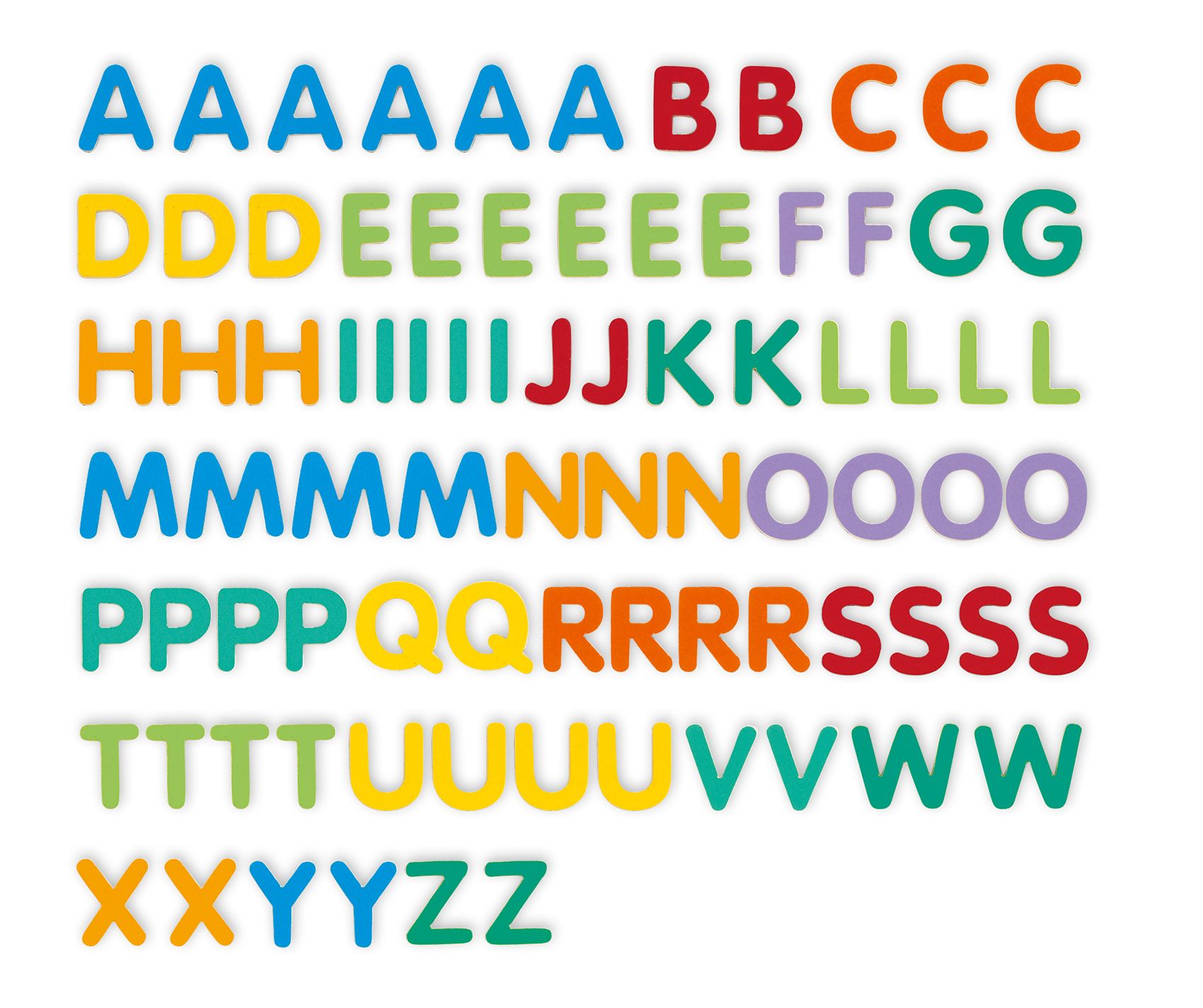 Djeco magneten hoofdletters - 83st