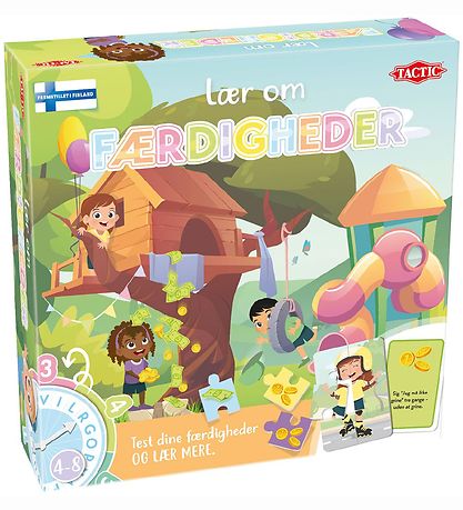 TACTIC Br?tspil - L?r Om F?rdigheder - Dansk
