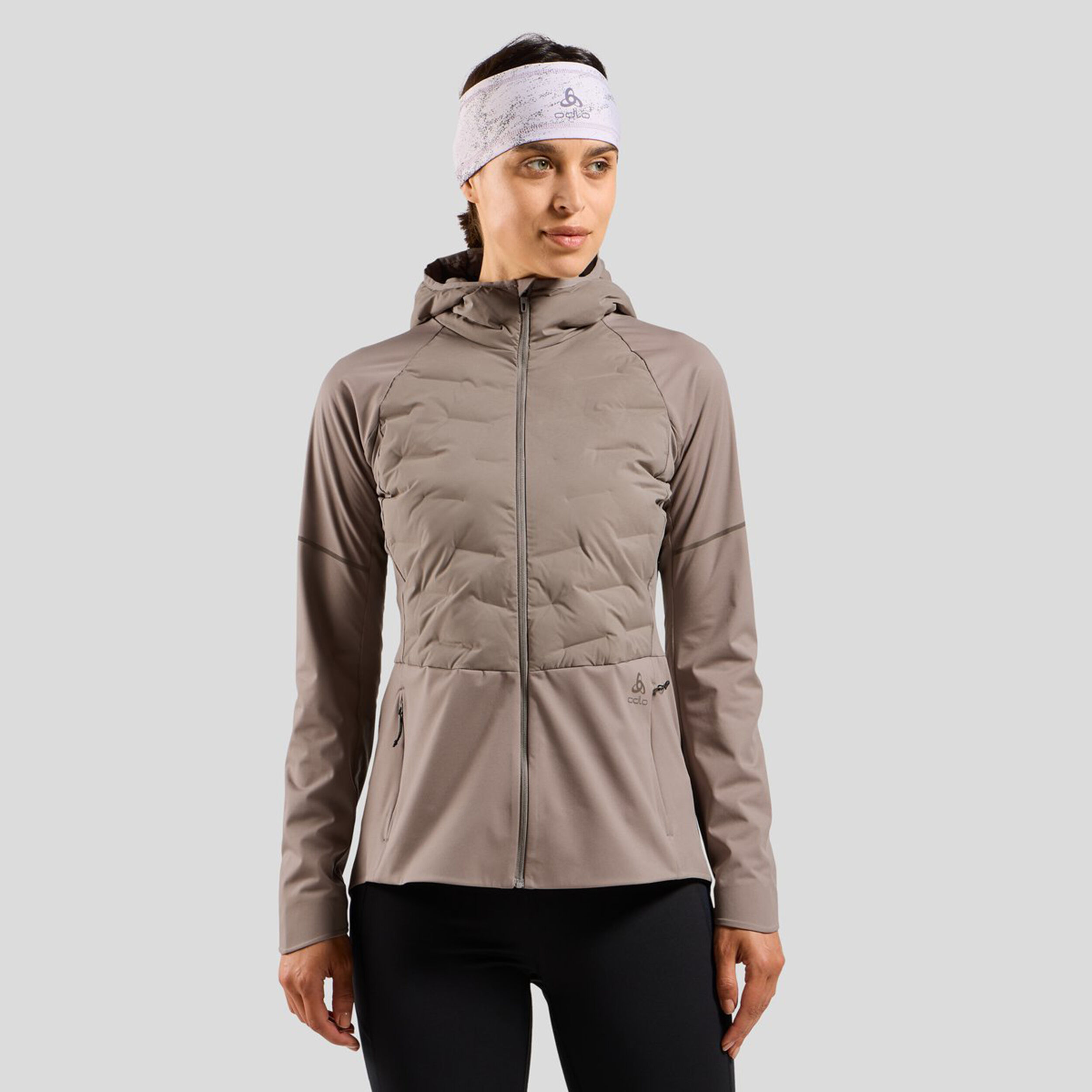 Odlo Zeroweight Insulator Veste Running Femmes - Gris